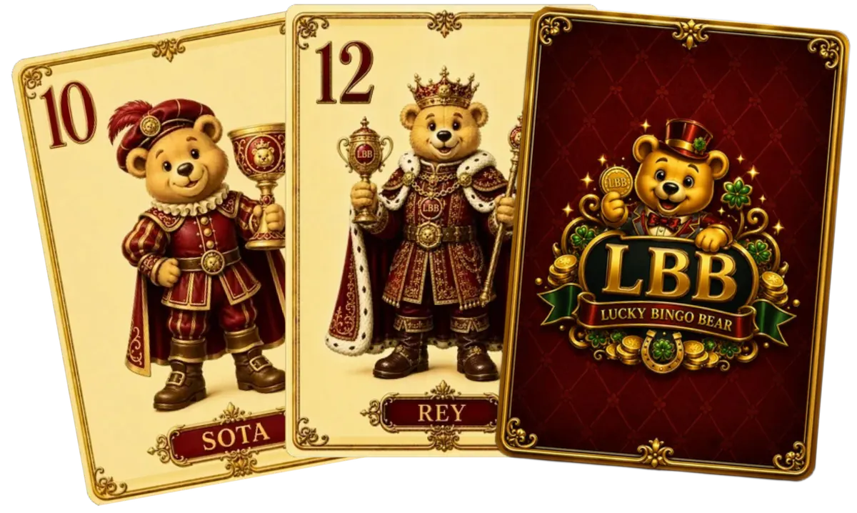 Cartas Lucky Bingo Bear